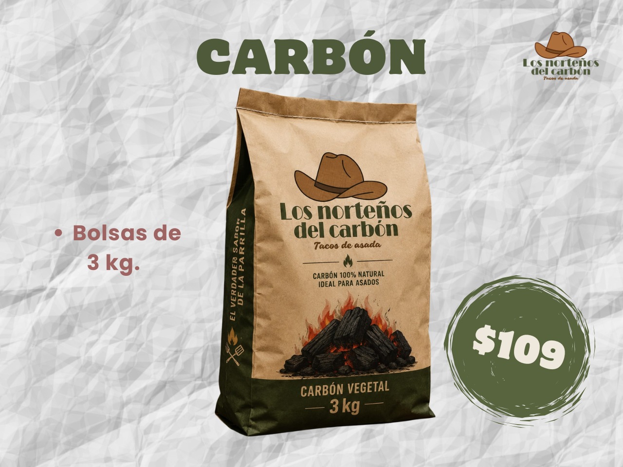 Carbón para Asar