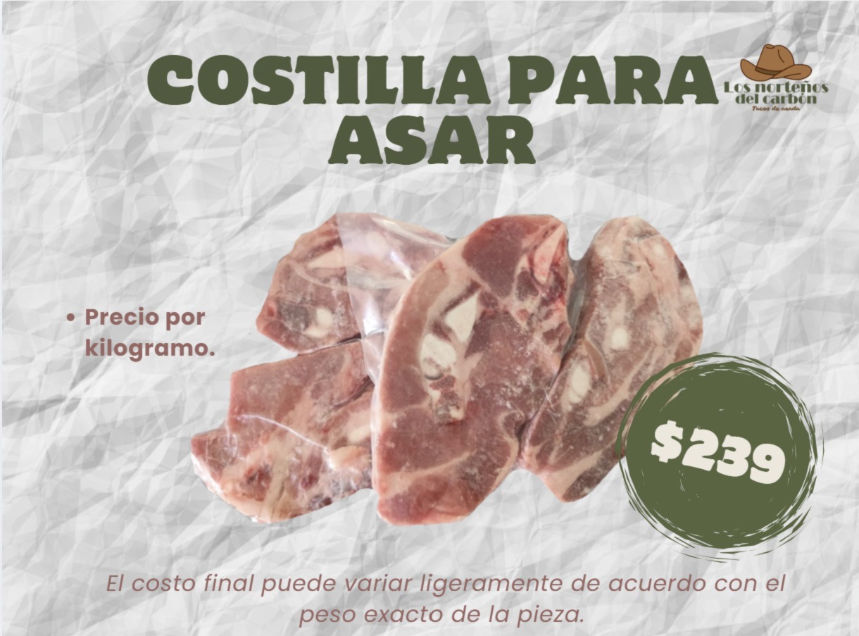 Costilla para Asar